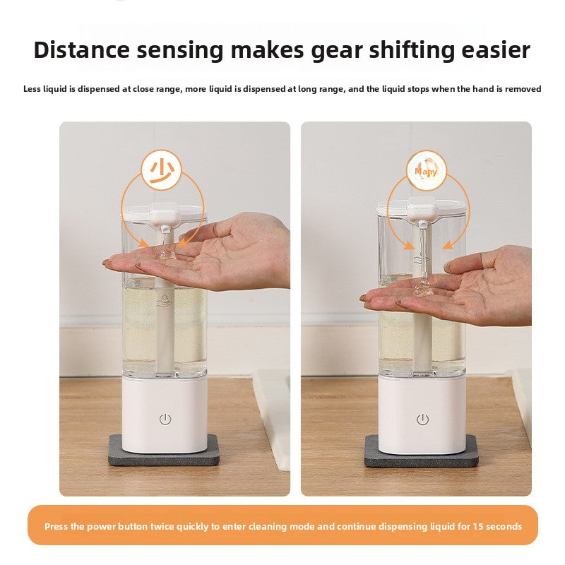 Automatic Sensor Soap Dispenser Rechargeable Touch-Free Liquid Dispenser